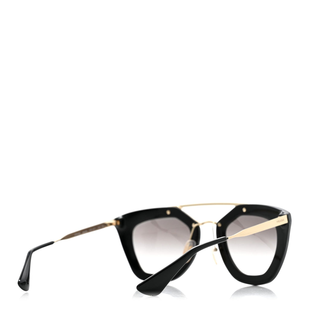 Prada Acetate Cinema Sunglasses SPR 09Q Black