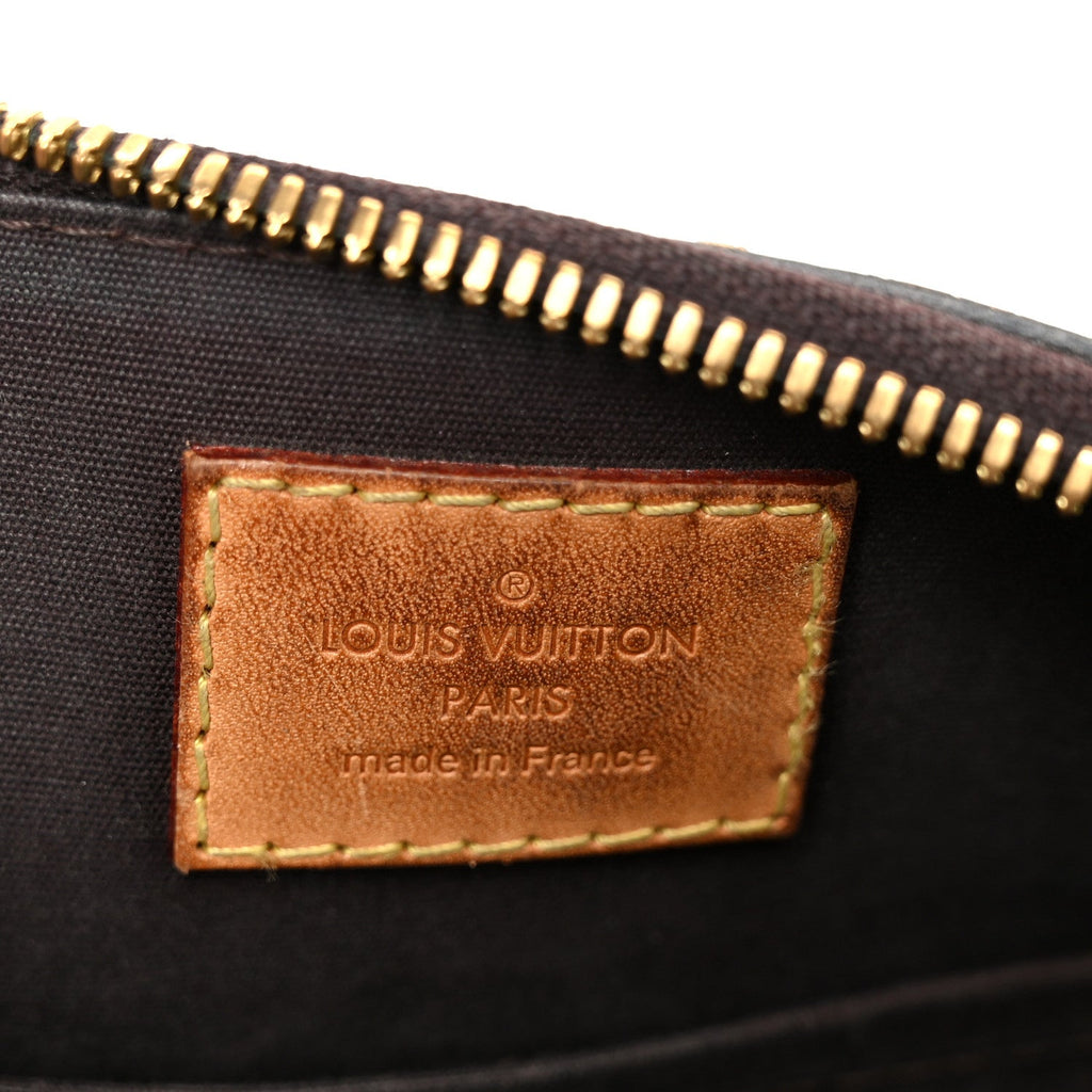 Louis Vuitton Vernis Alma BB Amarante