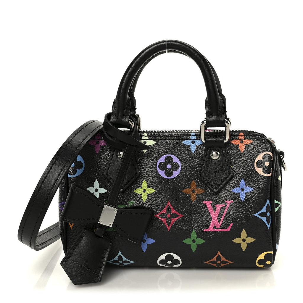 Louis Vuitton LV X TM Monogram Multicolor Nano Speedy Black