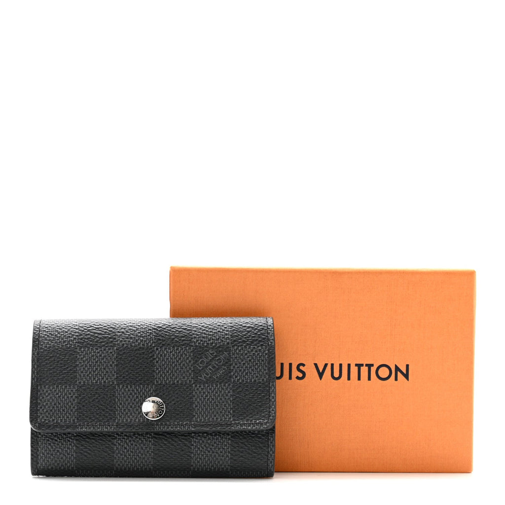 Louis Vuitton Damier Graphite Multicles 6 Key Holder