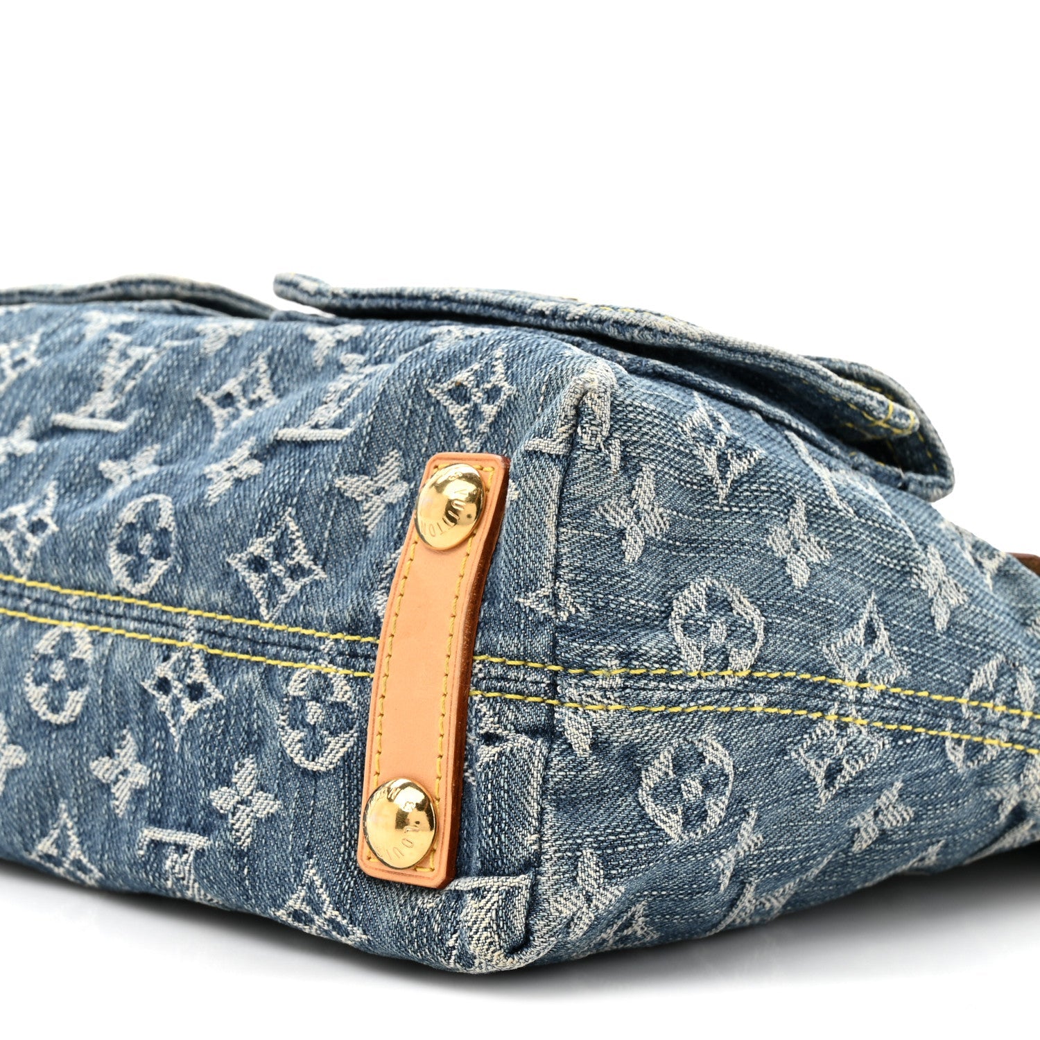 Louis Vuitton Monogram Denim Baggy PM Blue