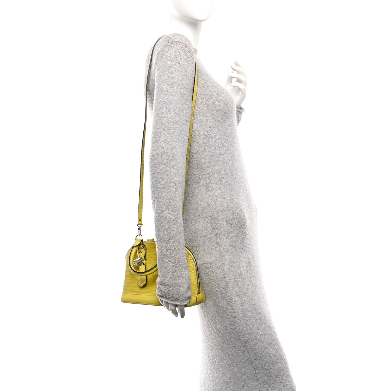 Louis Vuitton Epi Alma BB Pistache