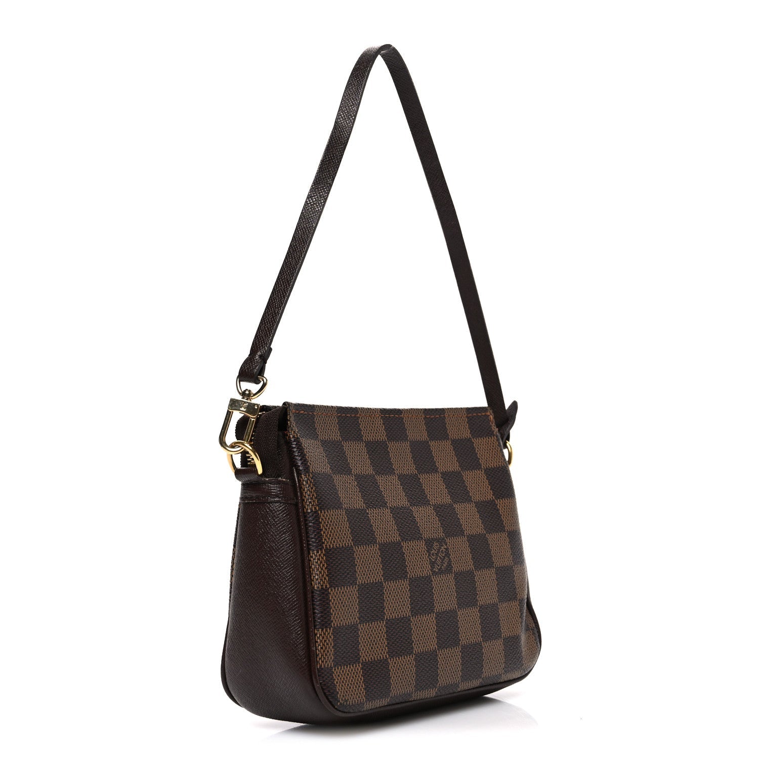 Louis Vuitton Damier Ebene Trousse Make Up Bag Pochette