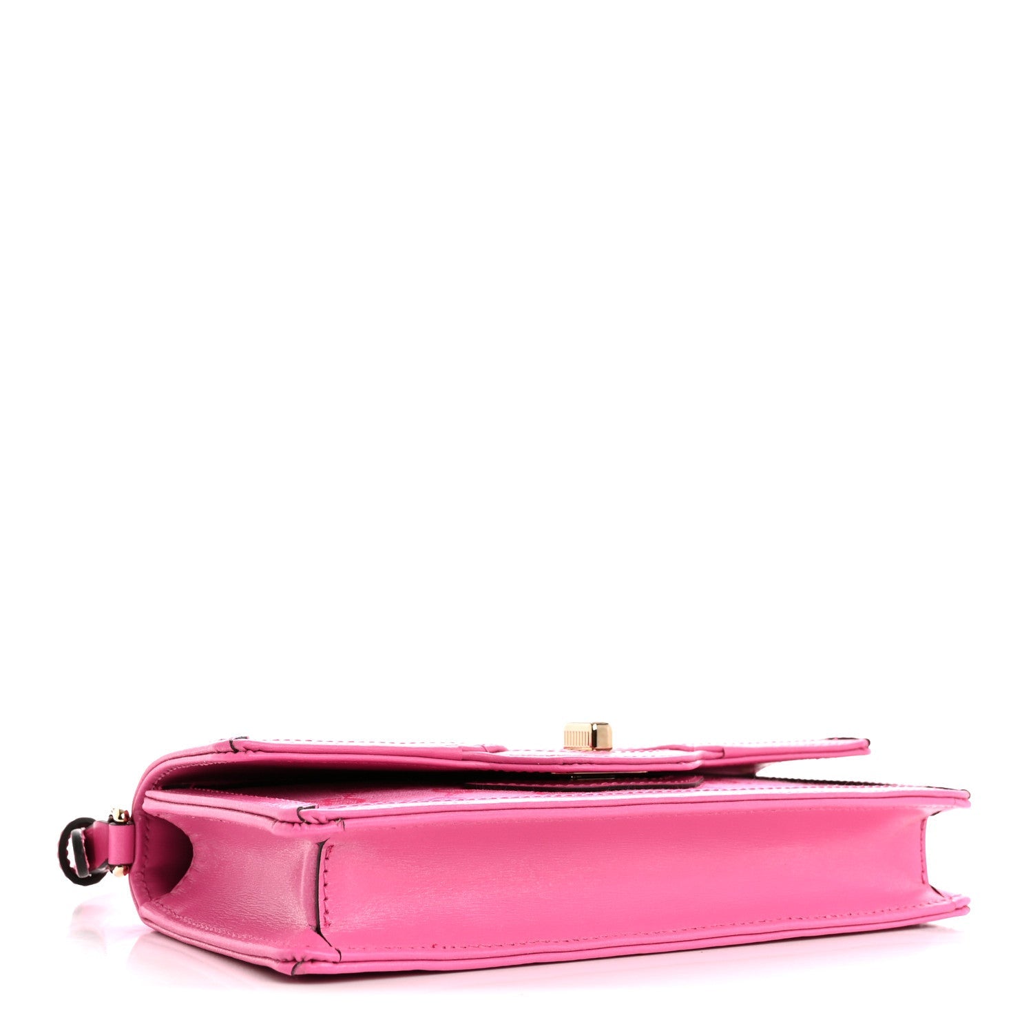 Gucci GG Monogram Scratch Lux Calfskin Mini Luce Shoulder Bag Rose Dark Blossom