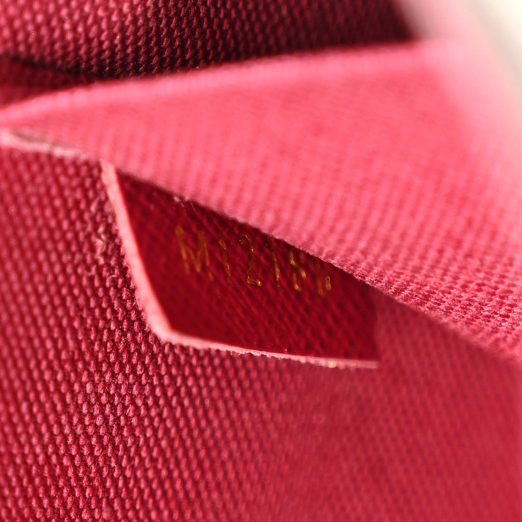 Louis Vuitton Monogram Pochette Felicie Chain Wallet Fuchsia