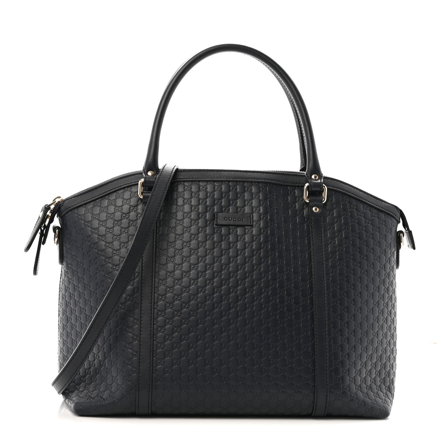 Gucci Soft Microguccissima Dome Satchel Navy