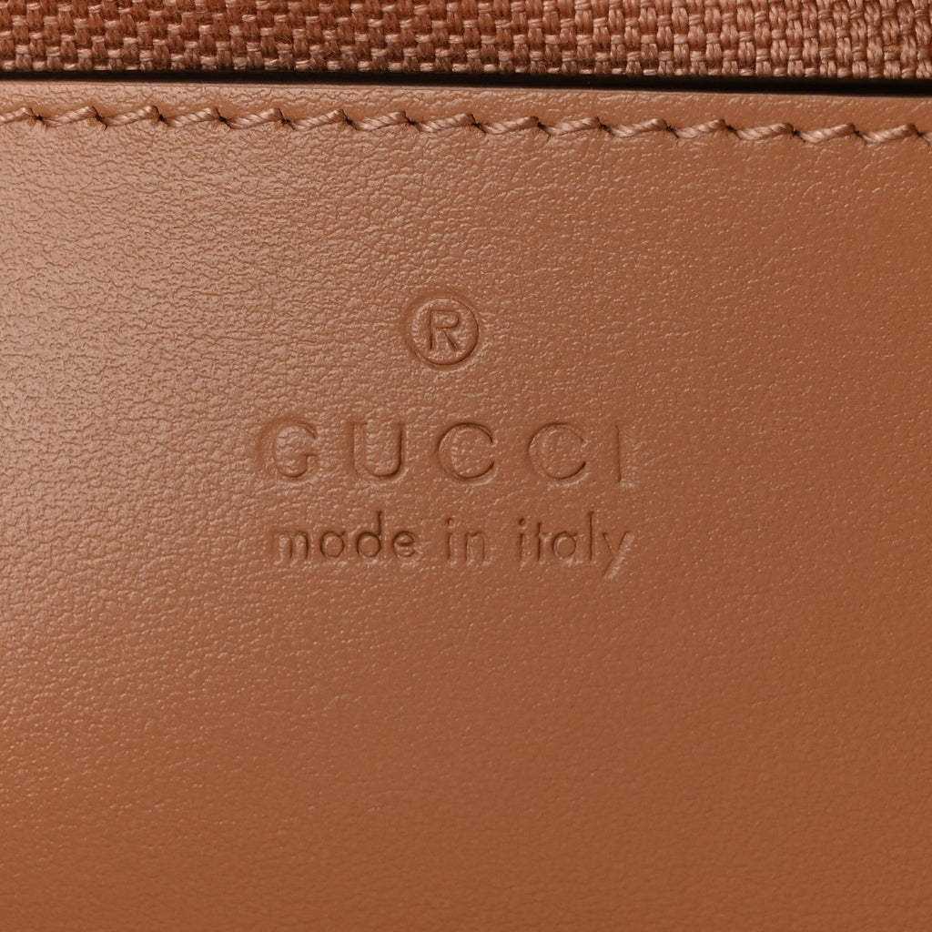 Gucci Calfskin Matelasse Monochrome Small GG Marmont Chain Shoulder Bag Camelia