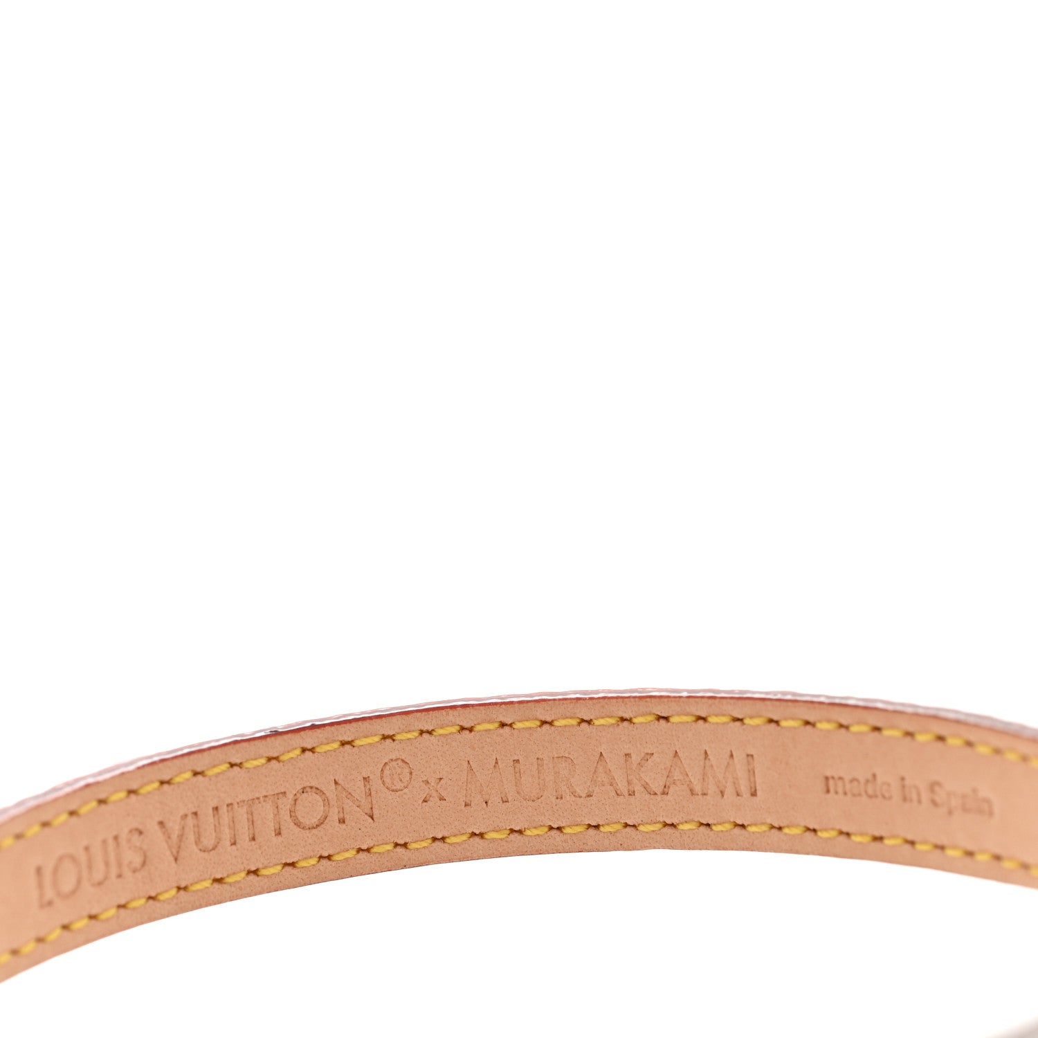 Louis Vuitton LV X TM Monogram Multicolor LV Signature Bracelet 19 White