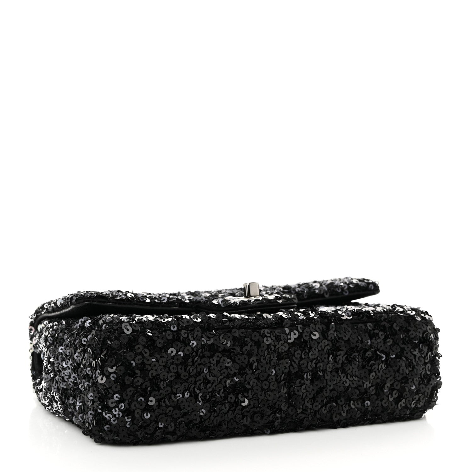 Chanel Shaded Sequins Mini Flap Black