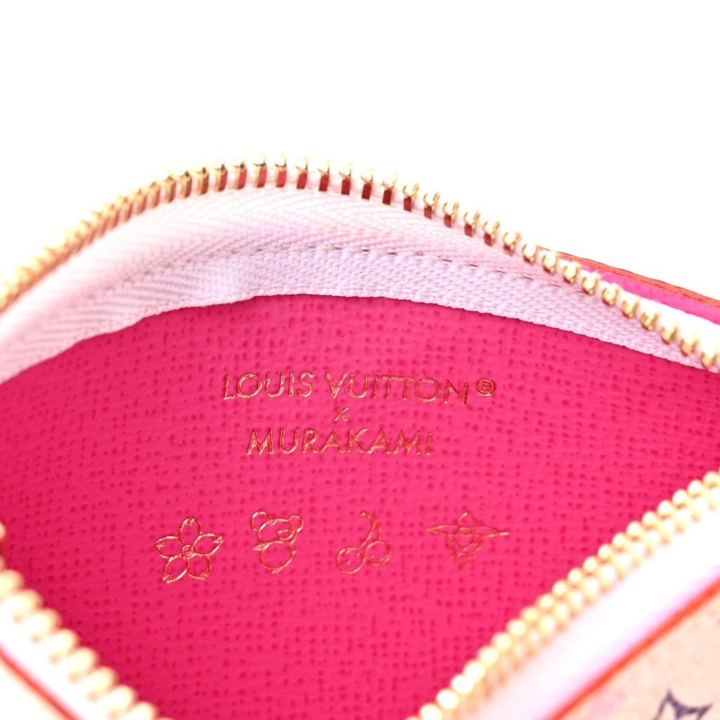 Louis Vuitton LV X TM Monogram Multicolor Key Pouch White