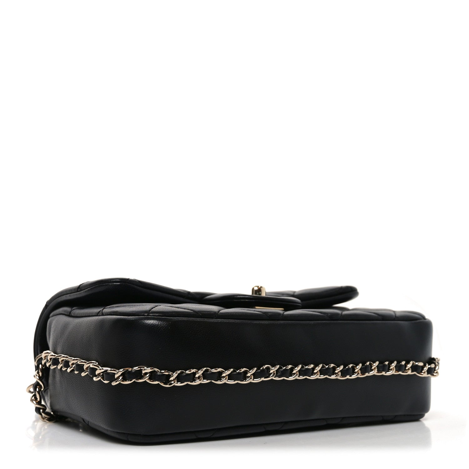 Chanel Lambskin Quilted Small My Precious Flap Black