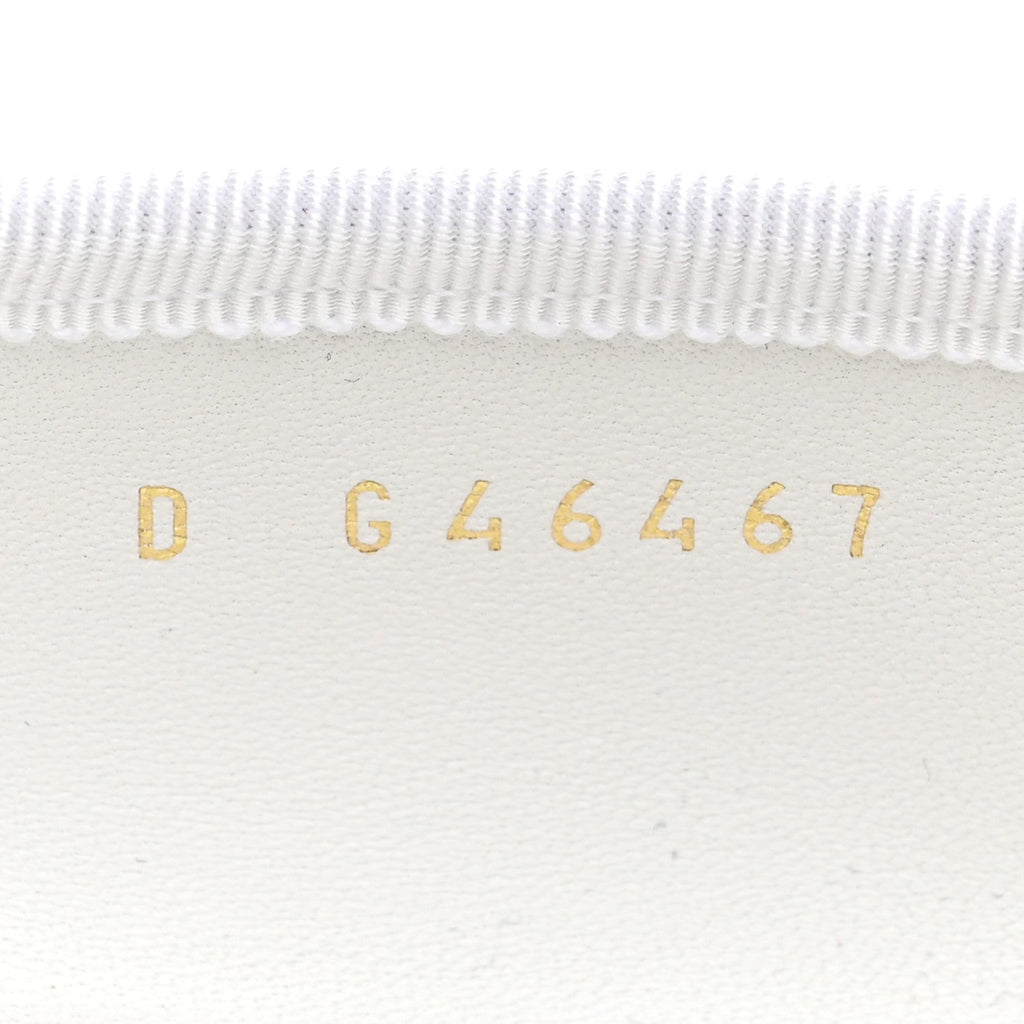 Lambskin Mary Jane Flats 38.5 White
