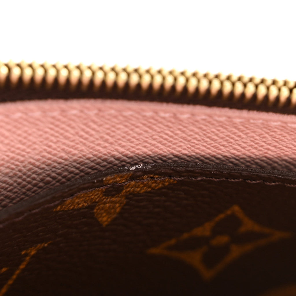 Louis Vuitton Monogram Emilie Wallet Rose Ballerine