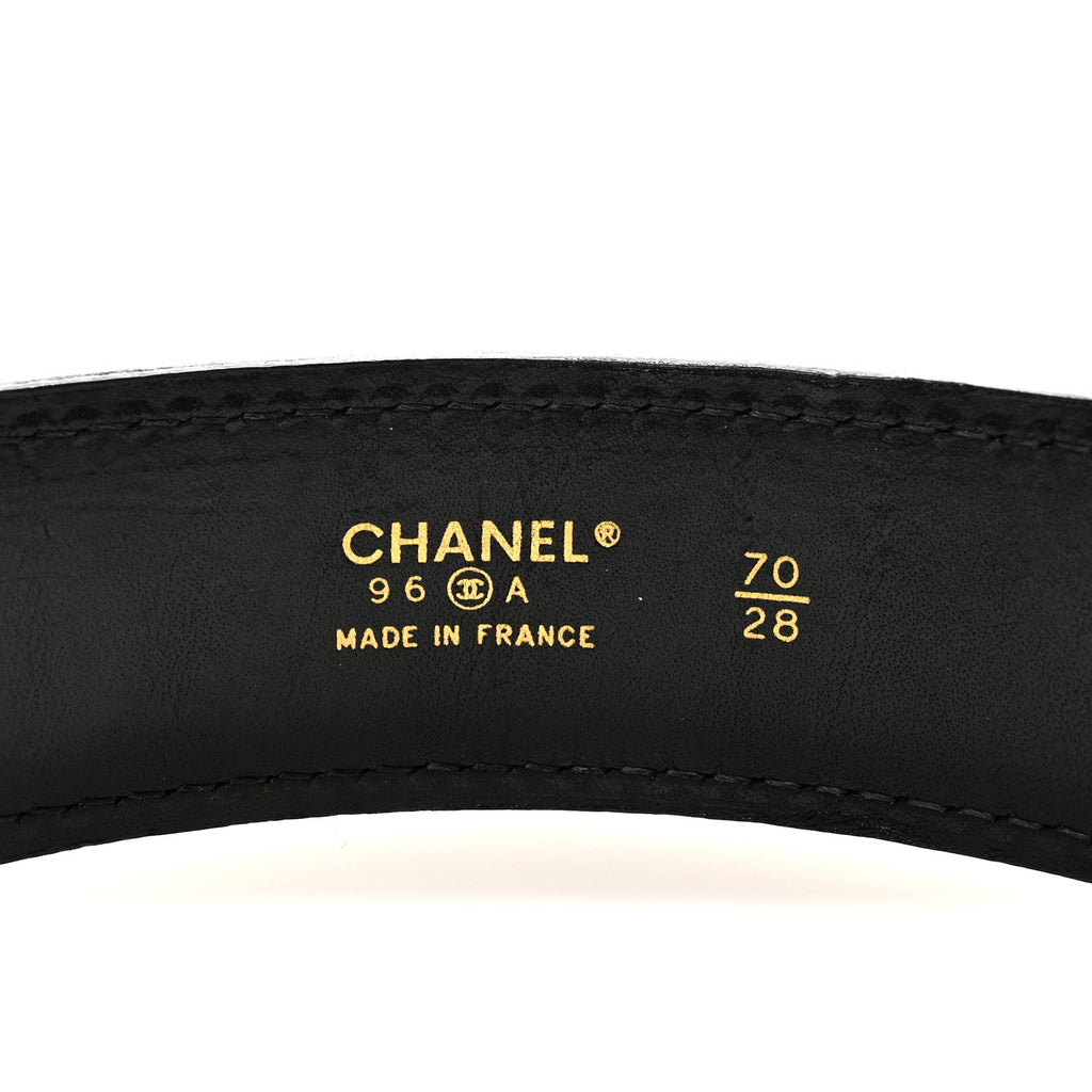 Lambskin CC Belt 70 28 Black