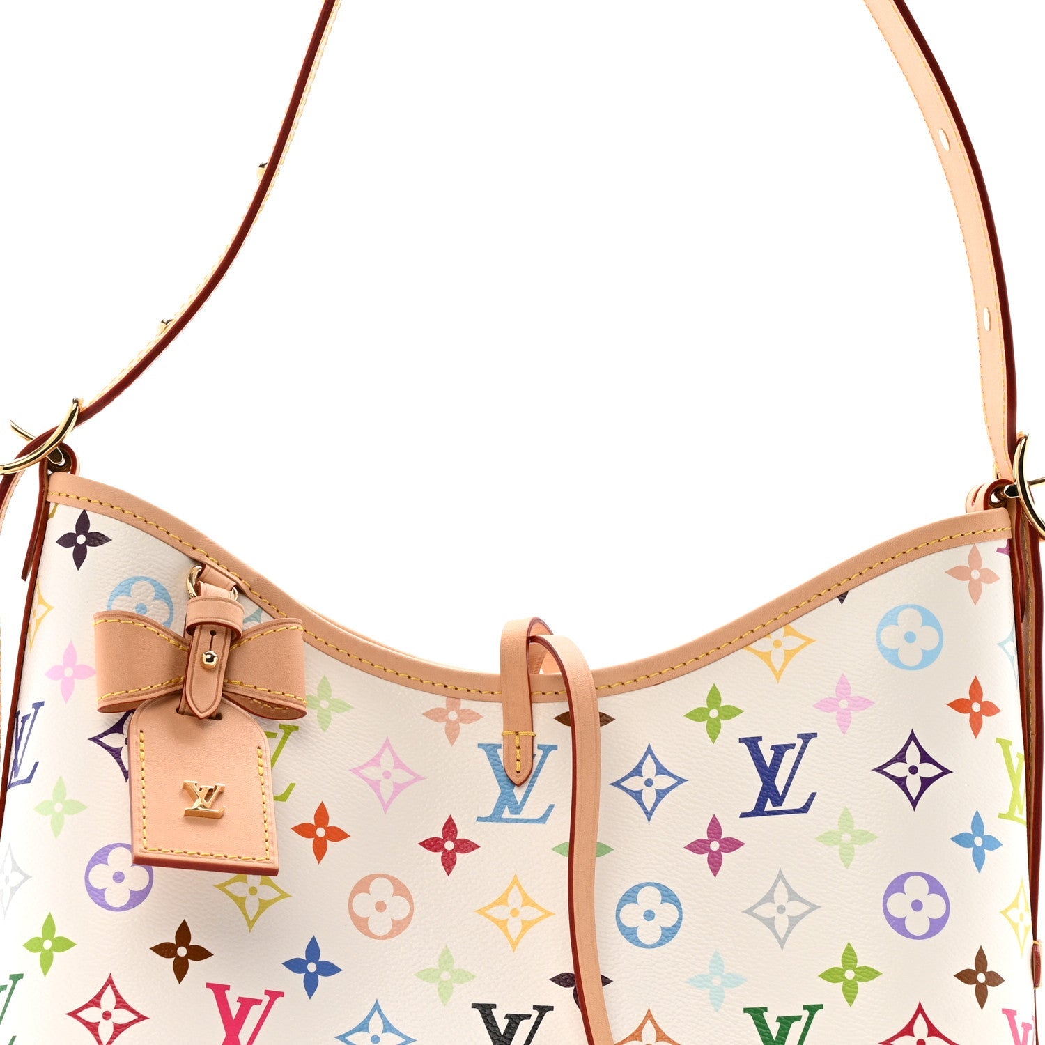 Louis Vuitton LV X TM Monogram Multicolor CarryAll PM White