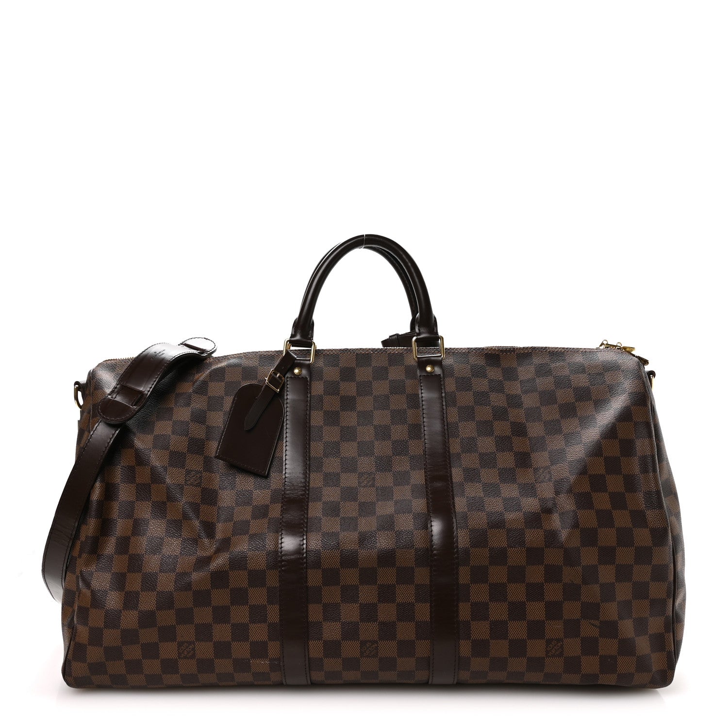 Louis Vuitton Damier Ebene Keepall Bandouliere 55