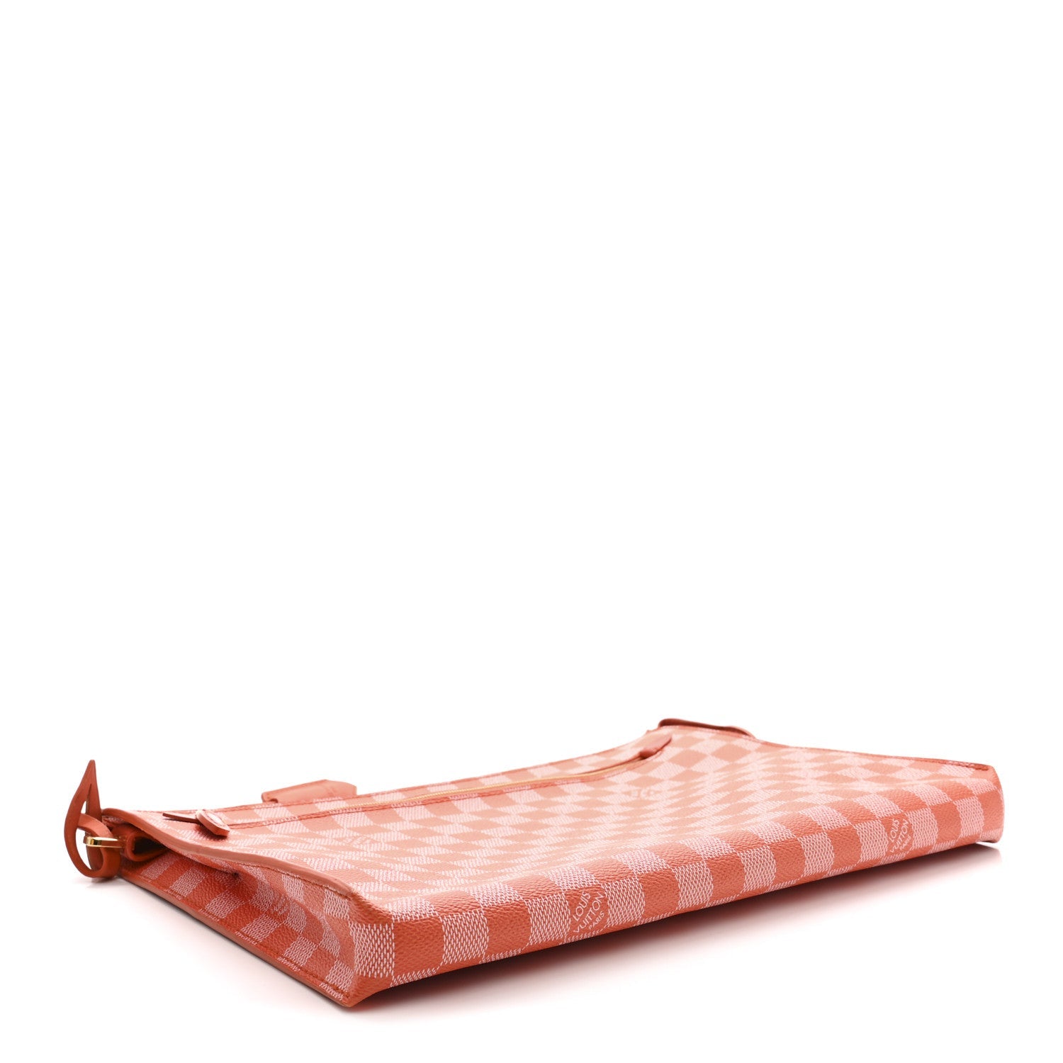 Louis Vuitton Damier Couleurs Kit Clutch Piment