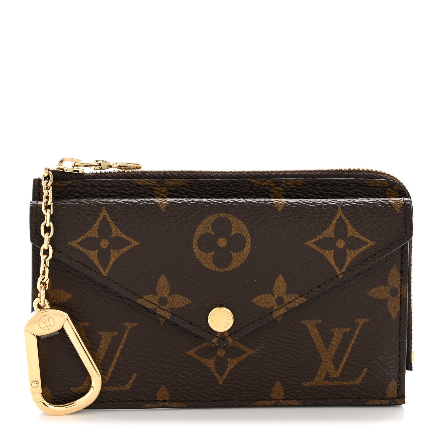 Louis Vuitton Monogram Recto Verso Card Holder Black