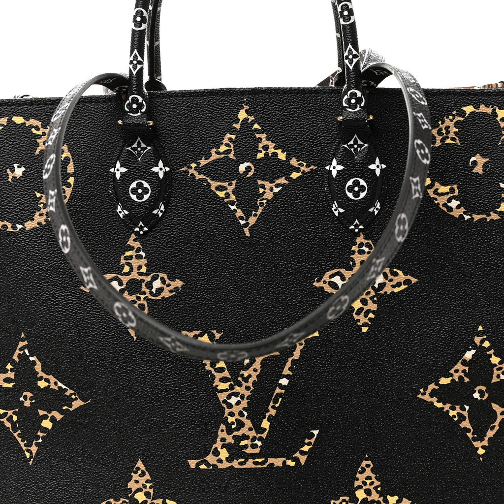 Louis Vuitton Monogram Giant Jungle Onthego GM Black