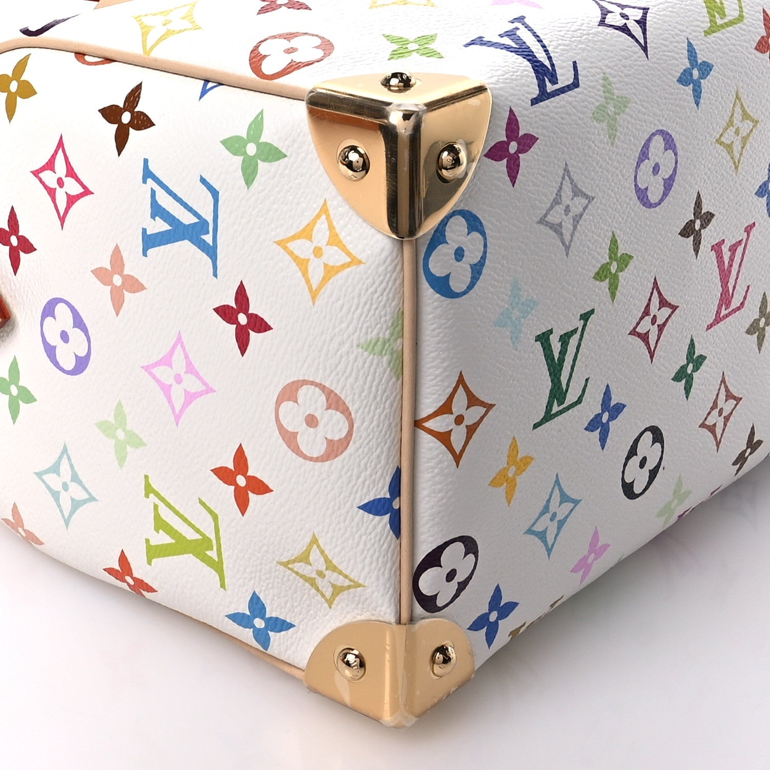 Louis Vuitton LV X TM Monogram Multicolor Speedy Bandouliere 25 White