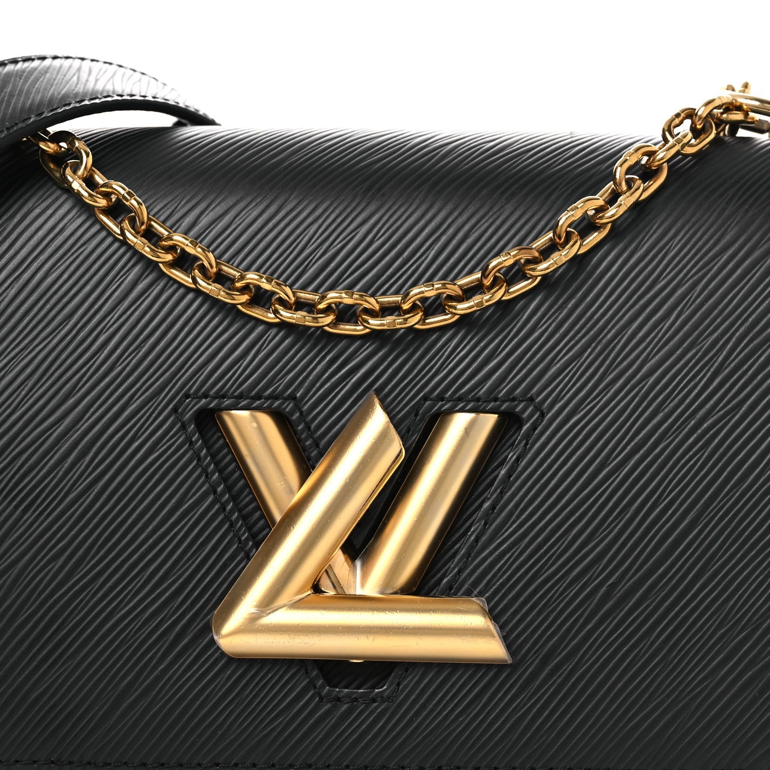 Louis Vuitton Epi Twist Shoulder Bag MM Black
