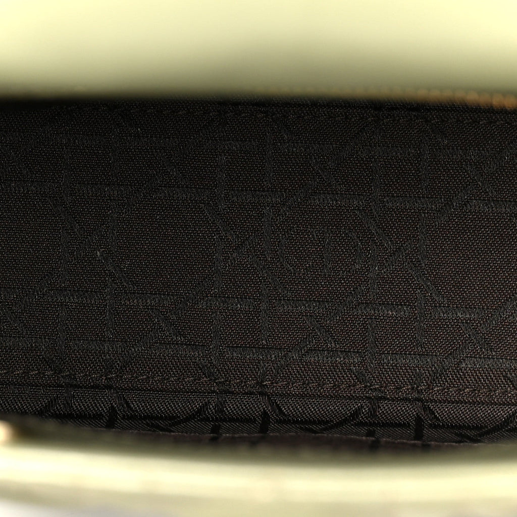 Christian Dior Lambskin Cannage Small My ABCDior Lady Dior Peyote Green