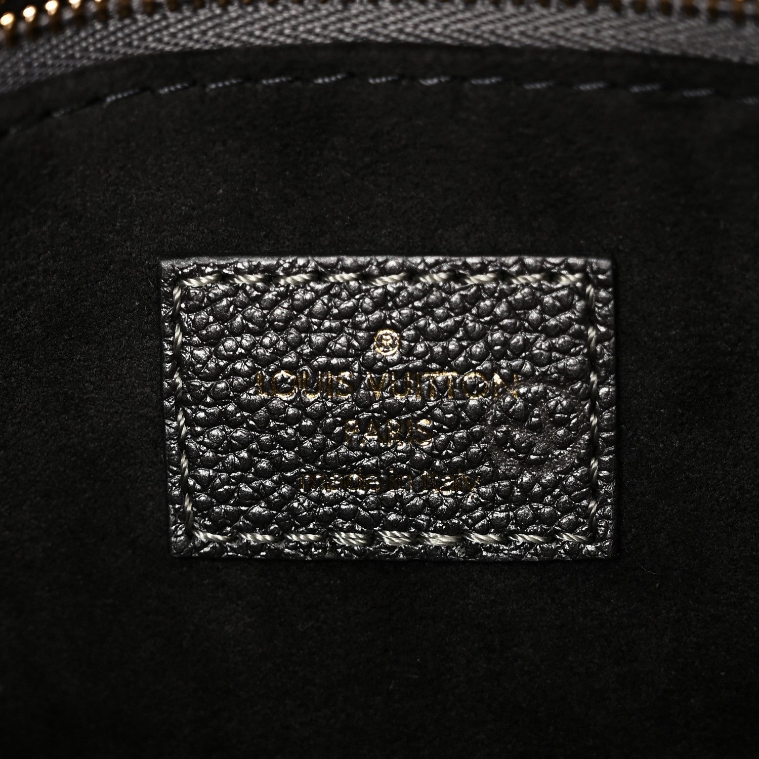 Louis Vuitton Metallic Empreinte Monogram Giant Onthego PM Gun Metal
