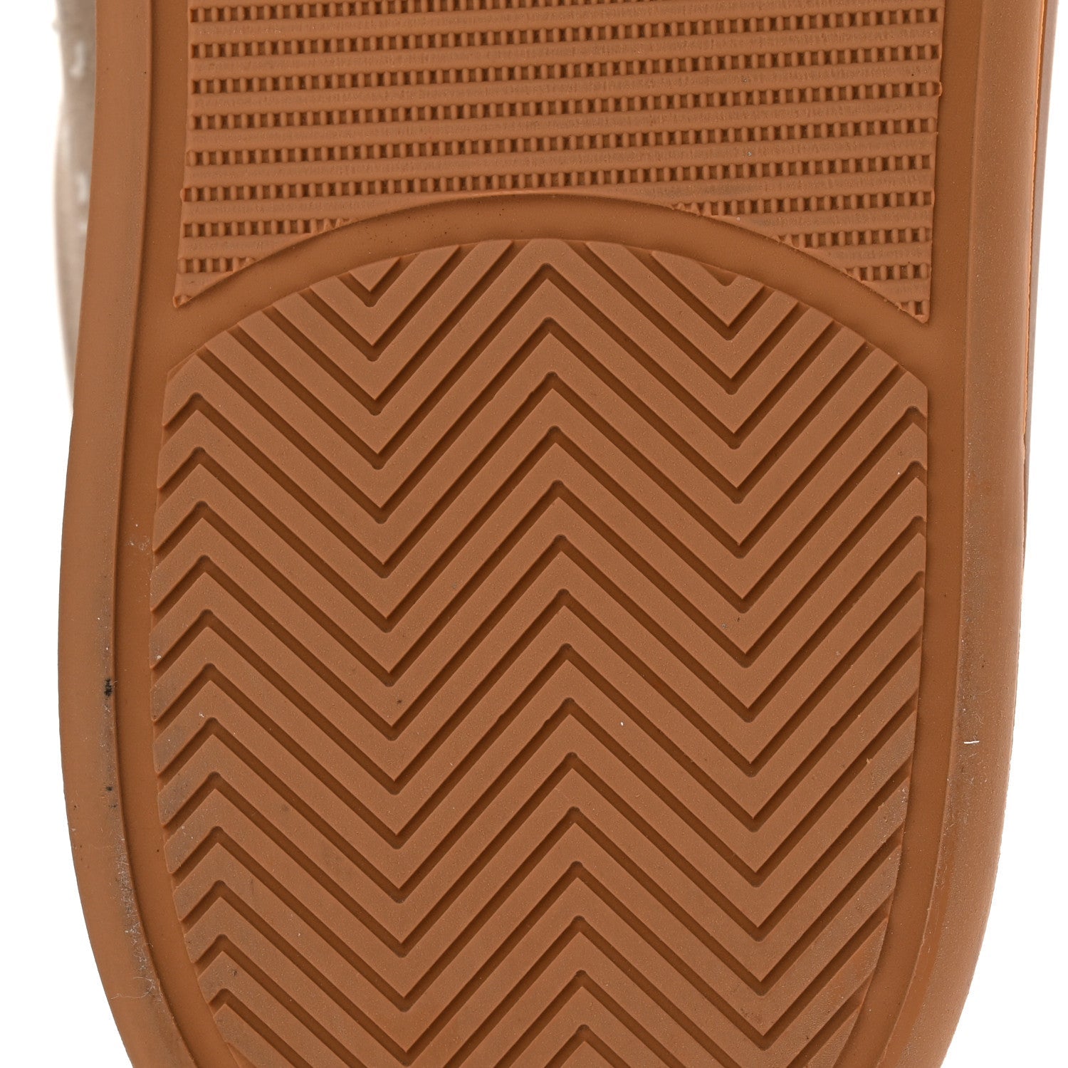 Fabric Suede Calfskin Logo Sneakers 40 Light Beige