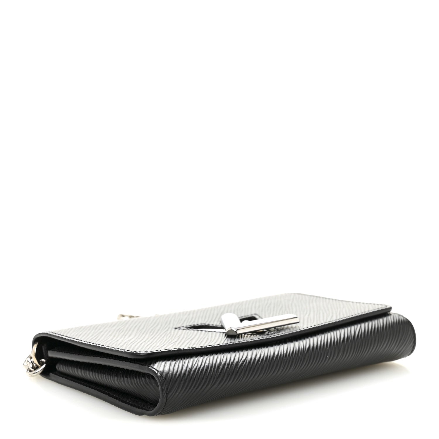 Louis Vuitton Epi Twist Chain Wallet Black