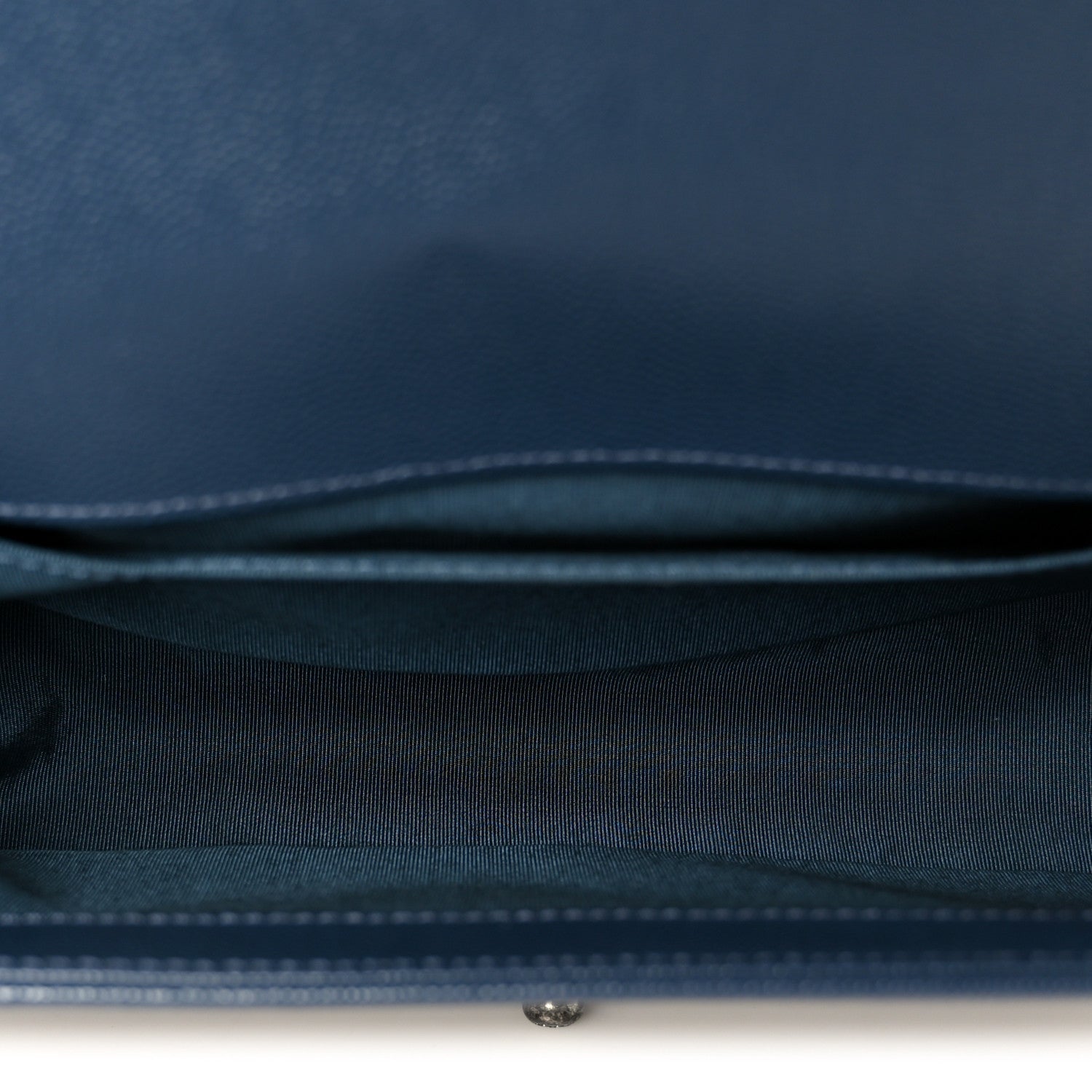 Chanel Caviar Quilted Medium Boy Flap Dark Navy Blue
