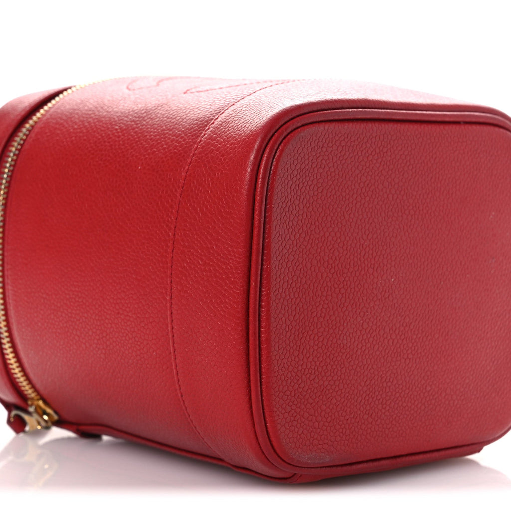 Caviar Vanity Cosmetic Case Red