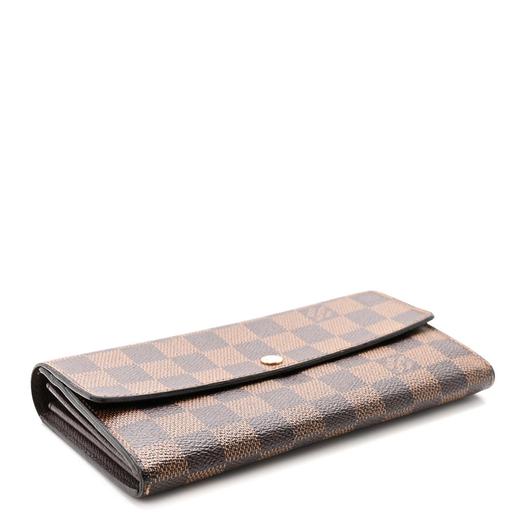 Louis Vuitton Damier Ebene Sarah Wallet