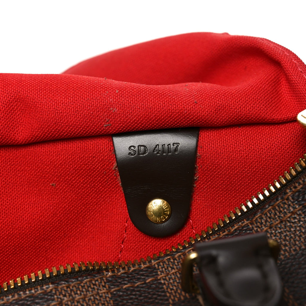 Louis Vuitton Damier Ebene Speedy Bandouliere 30