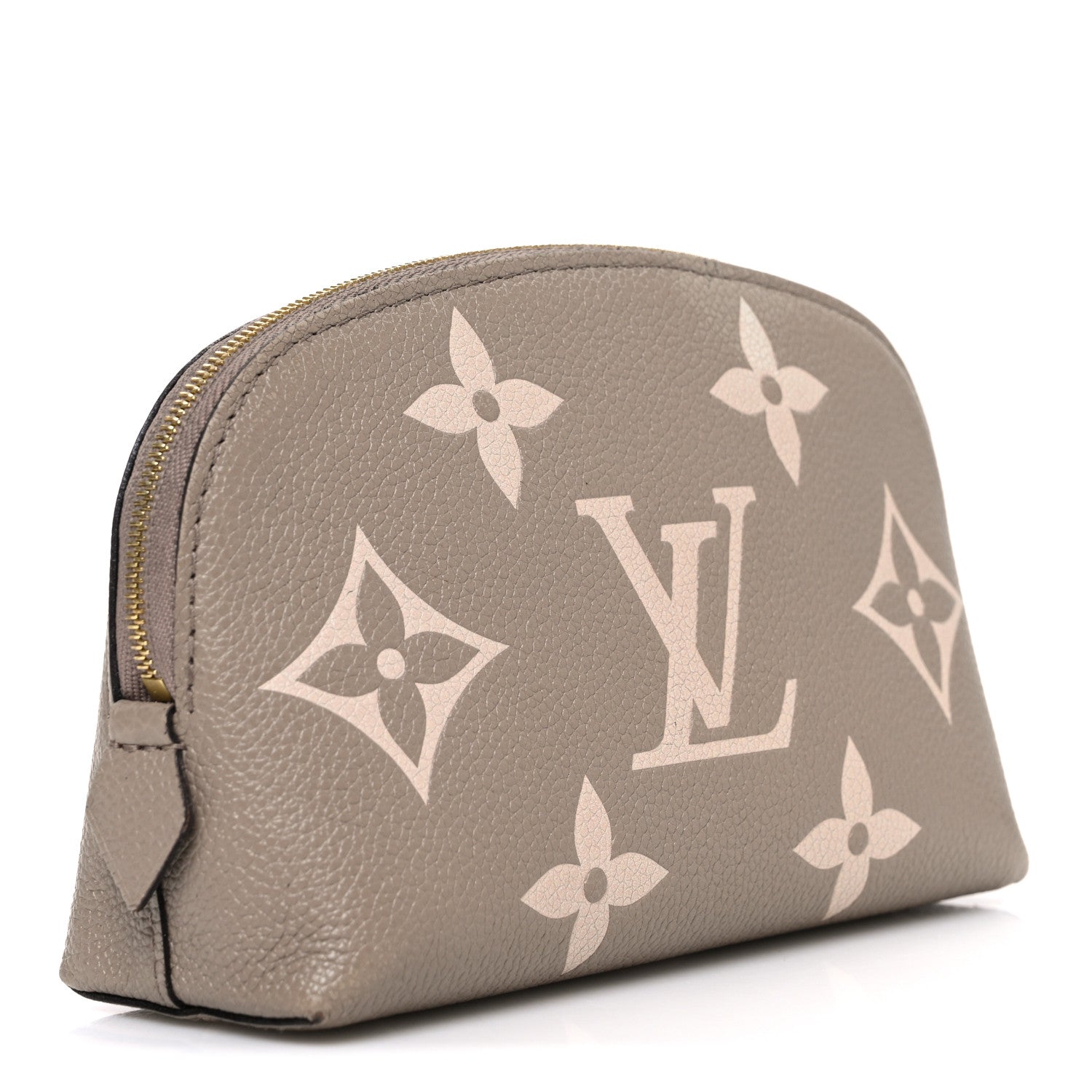 Louis Vuitton Empreinte Monogram Giant Cosmetic Pouch PM Tourterelle Crème