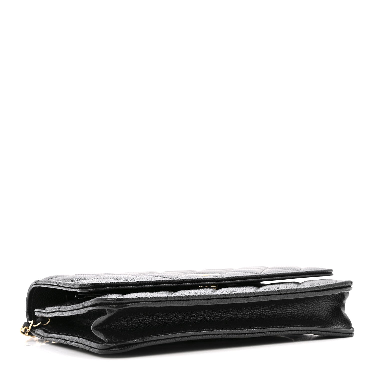 Chanel Caviar Quilted Miss Coco Wallet On Chain WOC Black