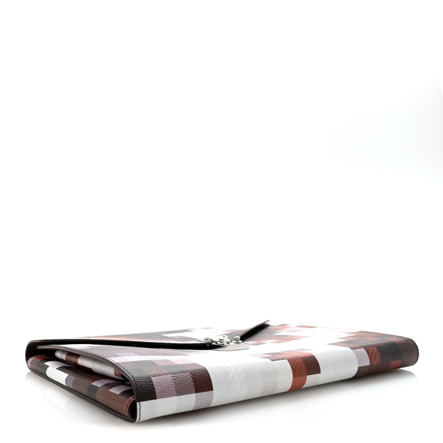 Louis Vuitton Calfskin Cowmooflage Mark Folder Brown