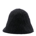 Louis Vuitton Mohair Wool LV Fluffy Hat Black