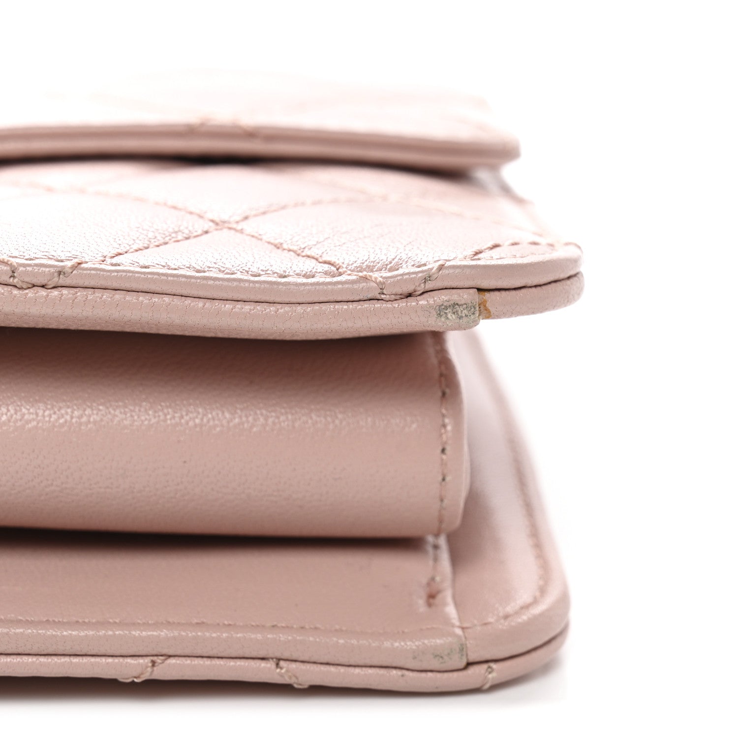 Chanel Sheepskin Quilted Beauty Lock Flap Pink