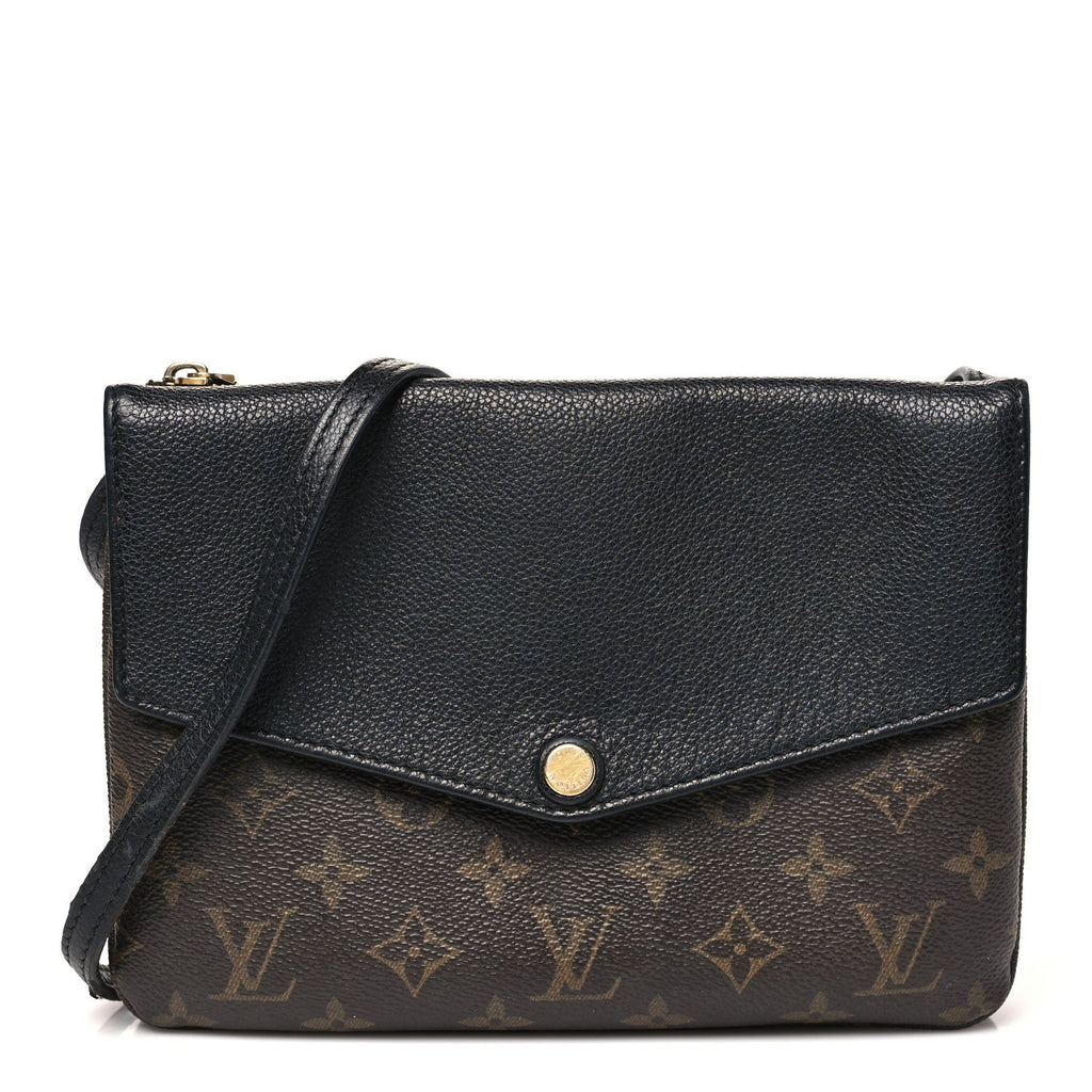 Louis Vuitton Monogram Twice Pochette Black