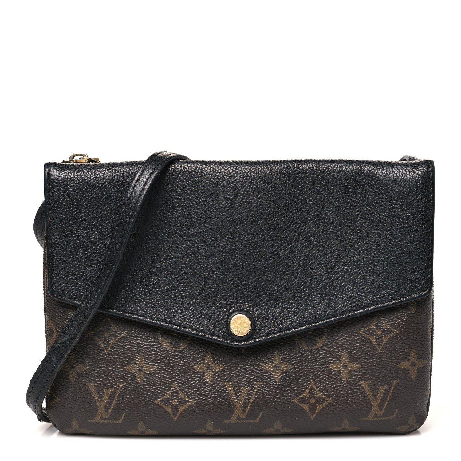 Louis Vuitton Monogram Twice Pochette Black