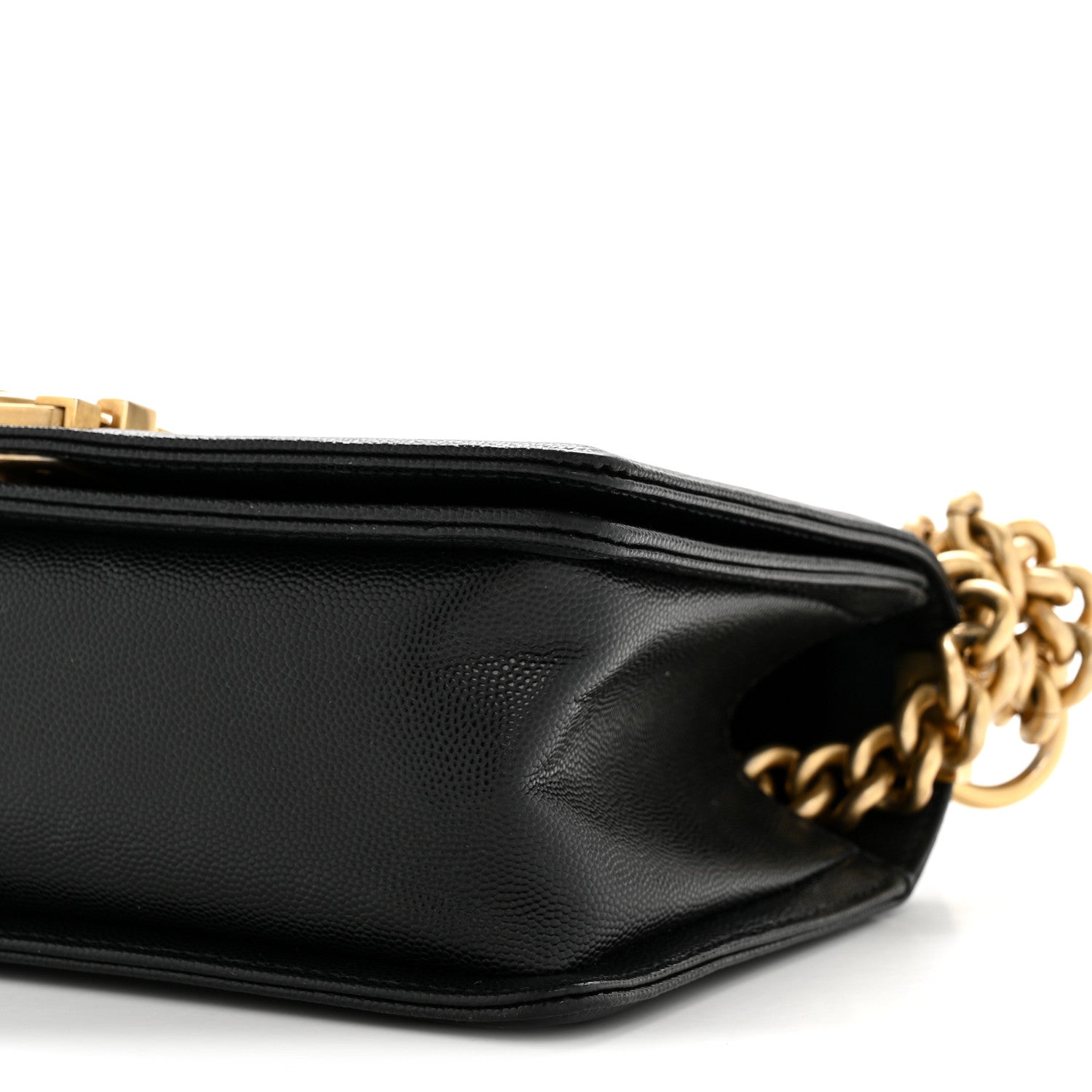 Chanel Caviar Quilted Medium Boy Flap Black