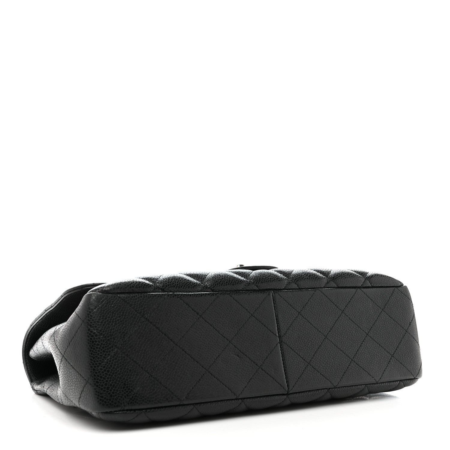 Chanel Caviar Quilted Jumbo Single Flap Black
