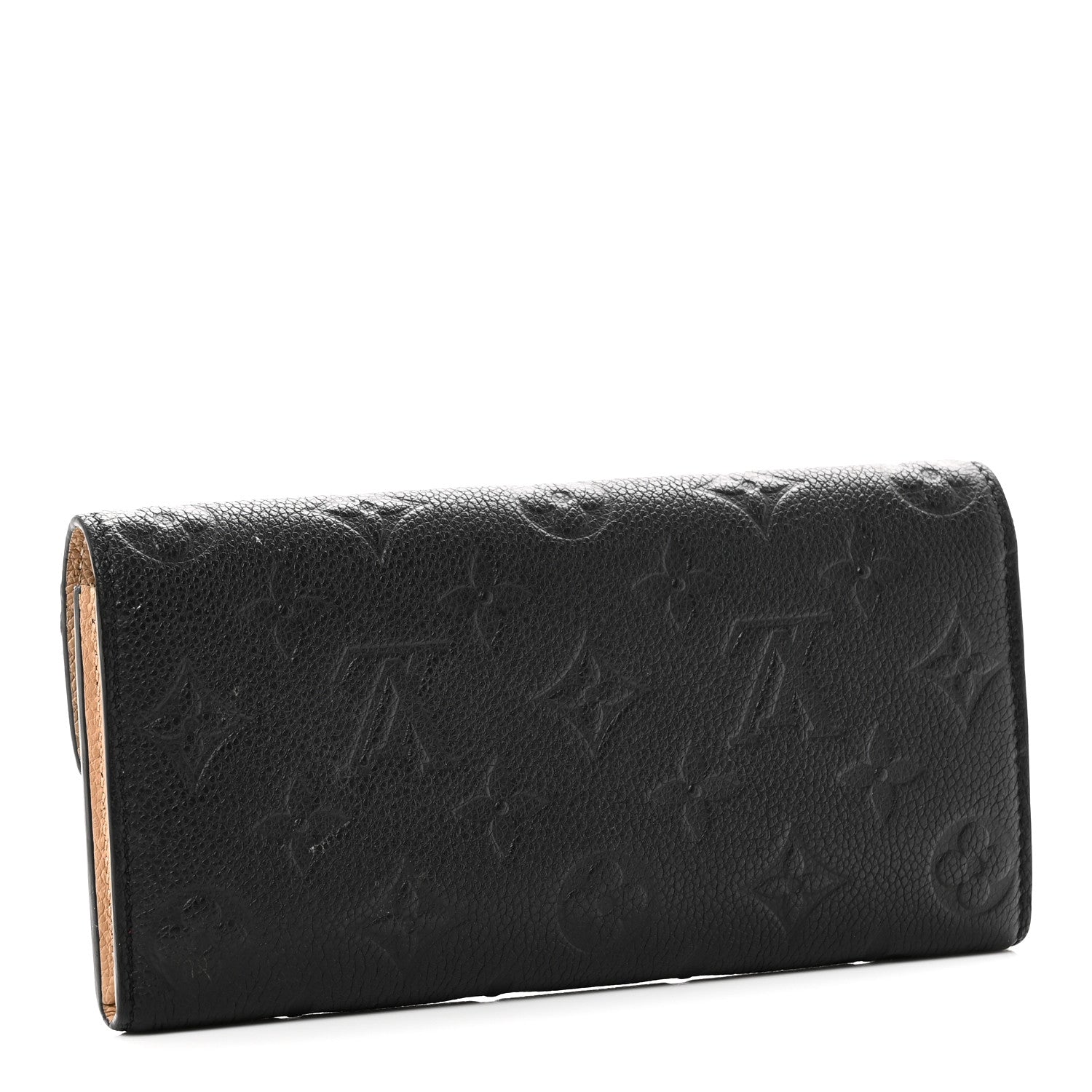Louis Vuitton Empreinte Emilie Wallet Black Dune