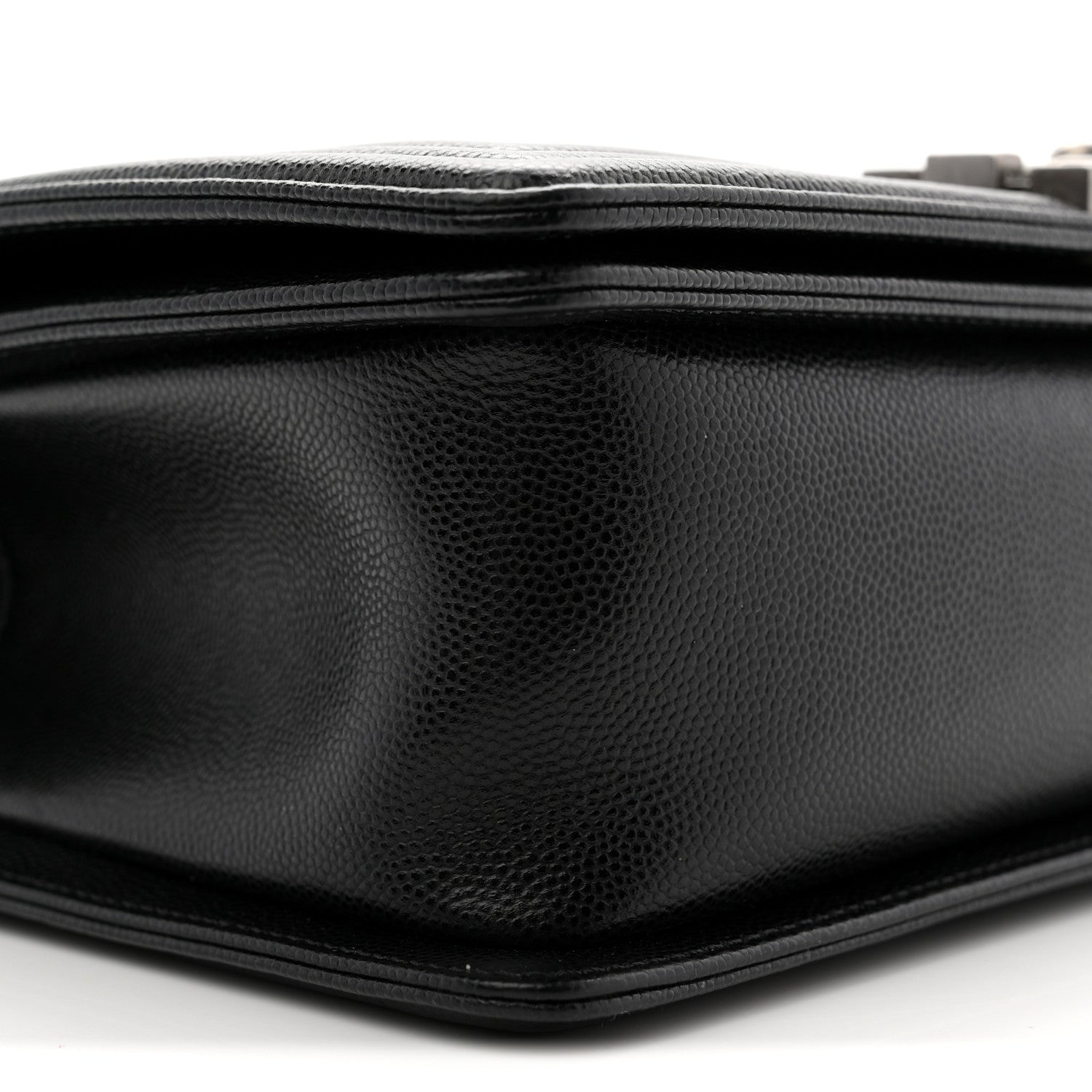 Chanel Caviar Quilted Medium Boy Flap Black