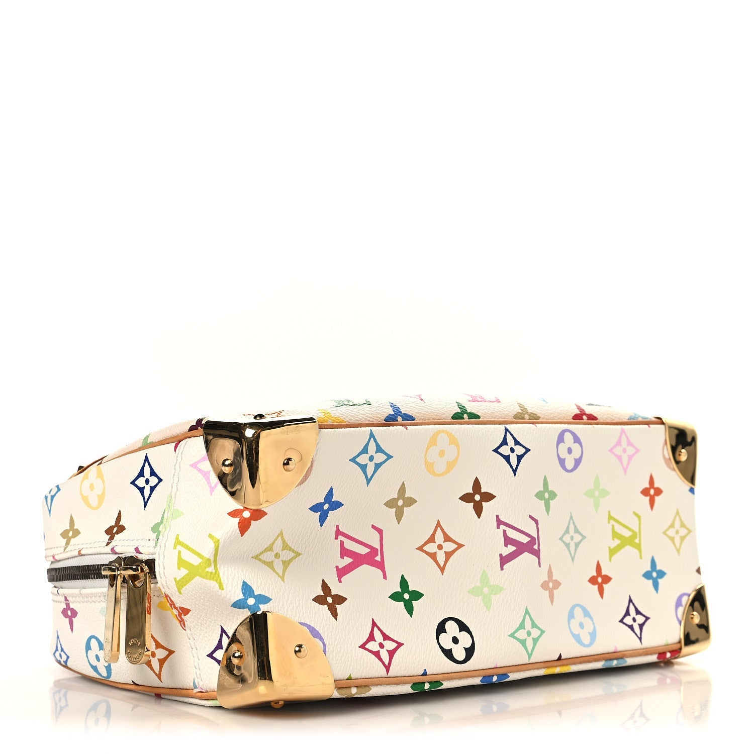 Louis Vuitton Monogram Multicolor Trouville White