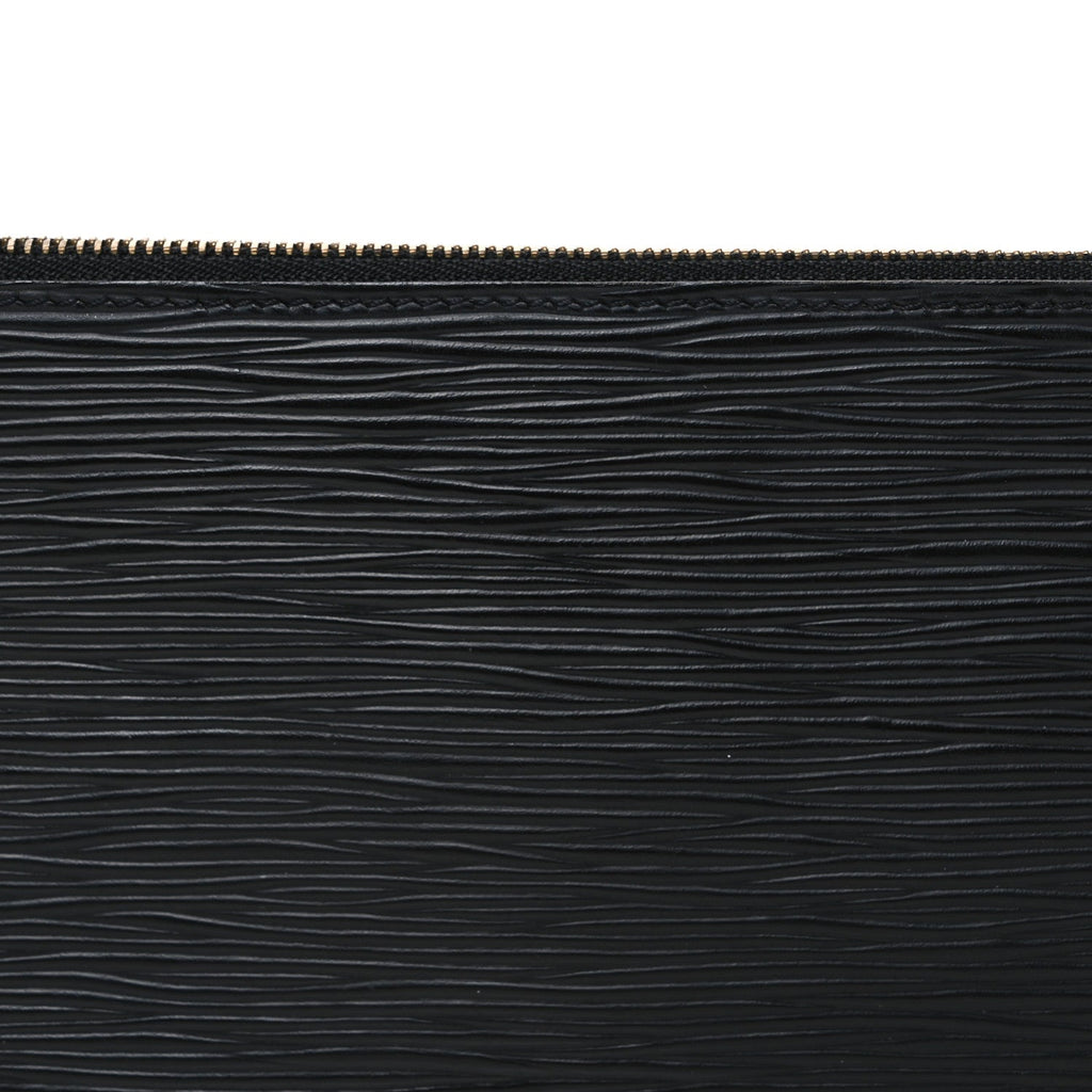 Louis Vuitton Epi Pochette Accessories 24 Black