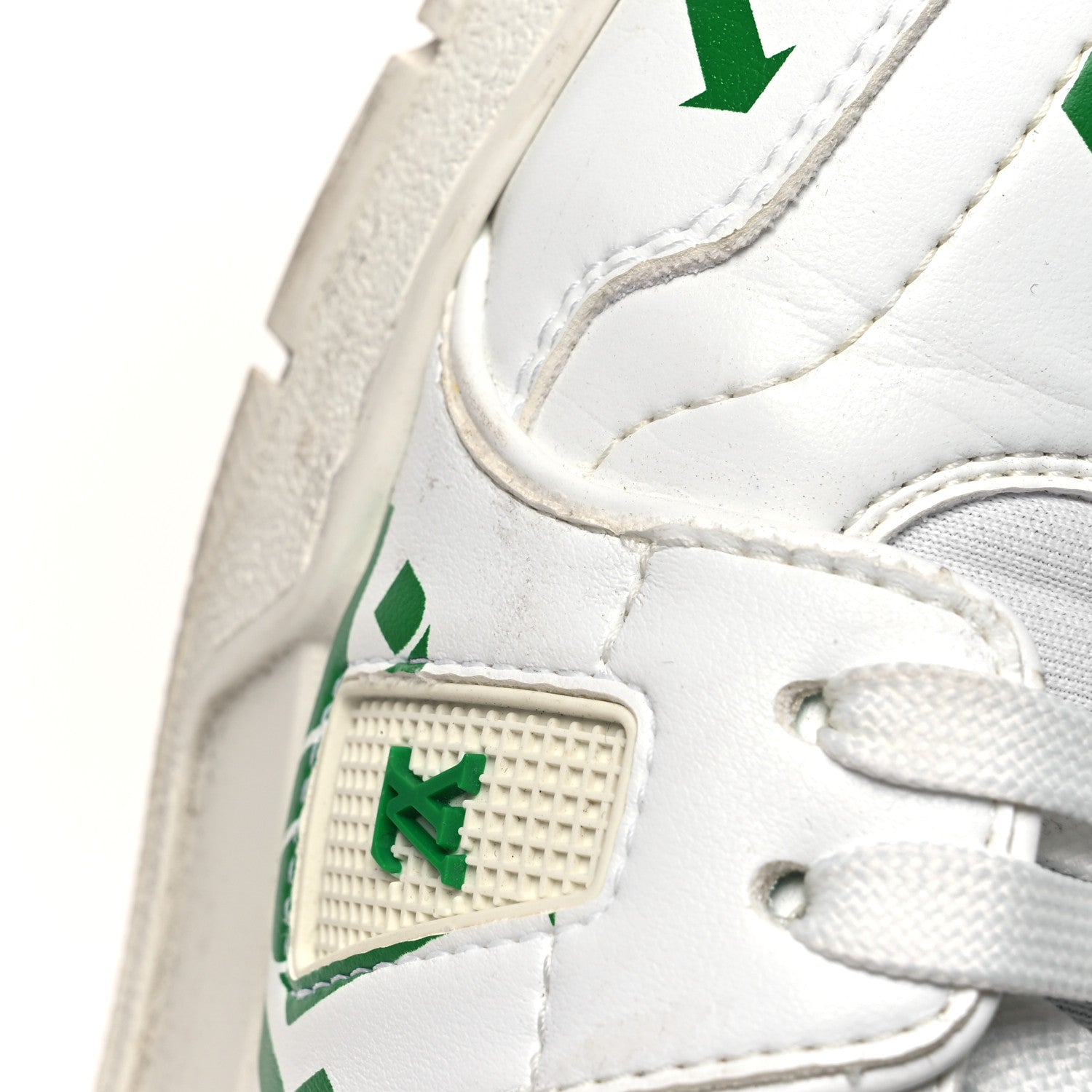 Louis Vuitton Mens LV Trainer Sneakers 10.5 Green