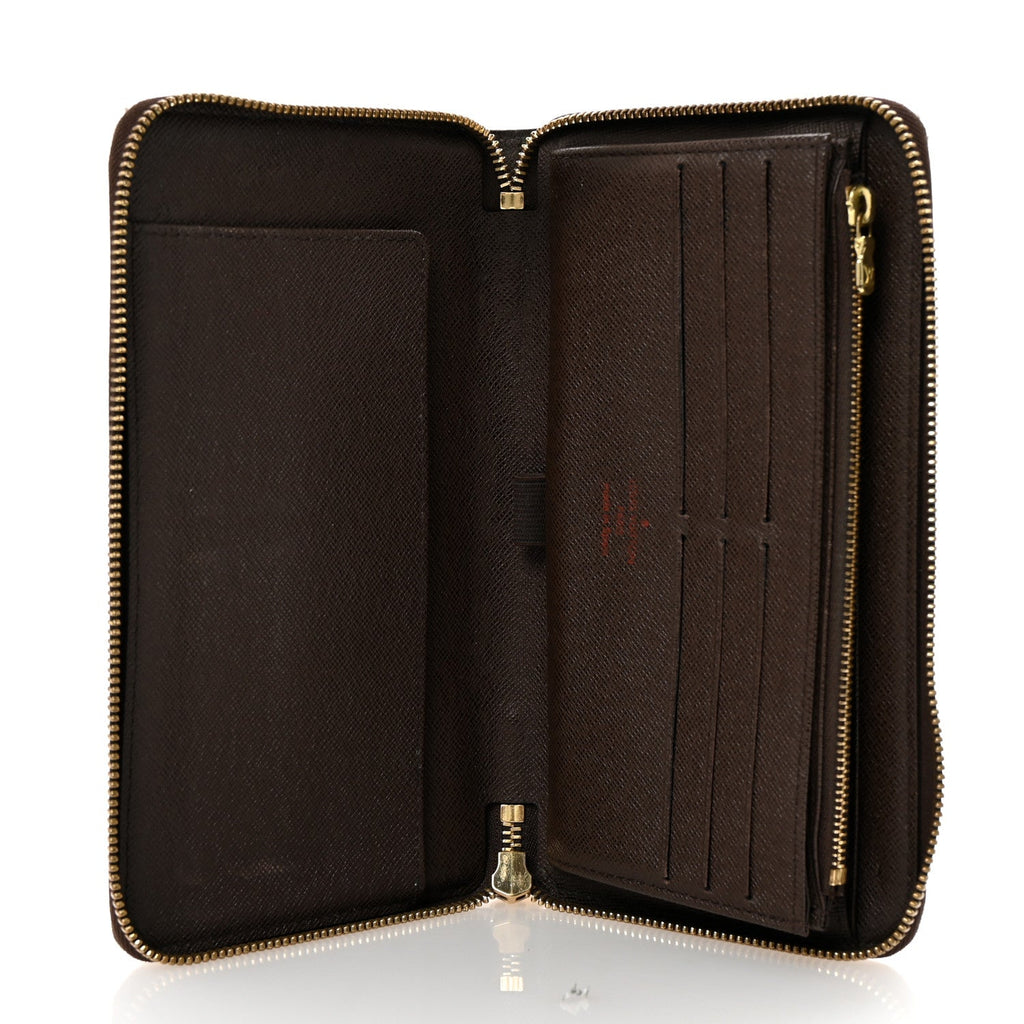 Louis Vuitton Damier Ebene Zippy Organizer Wallet