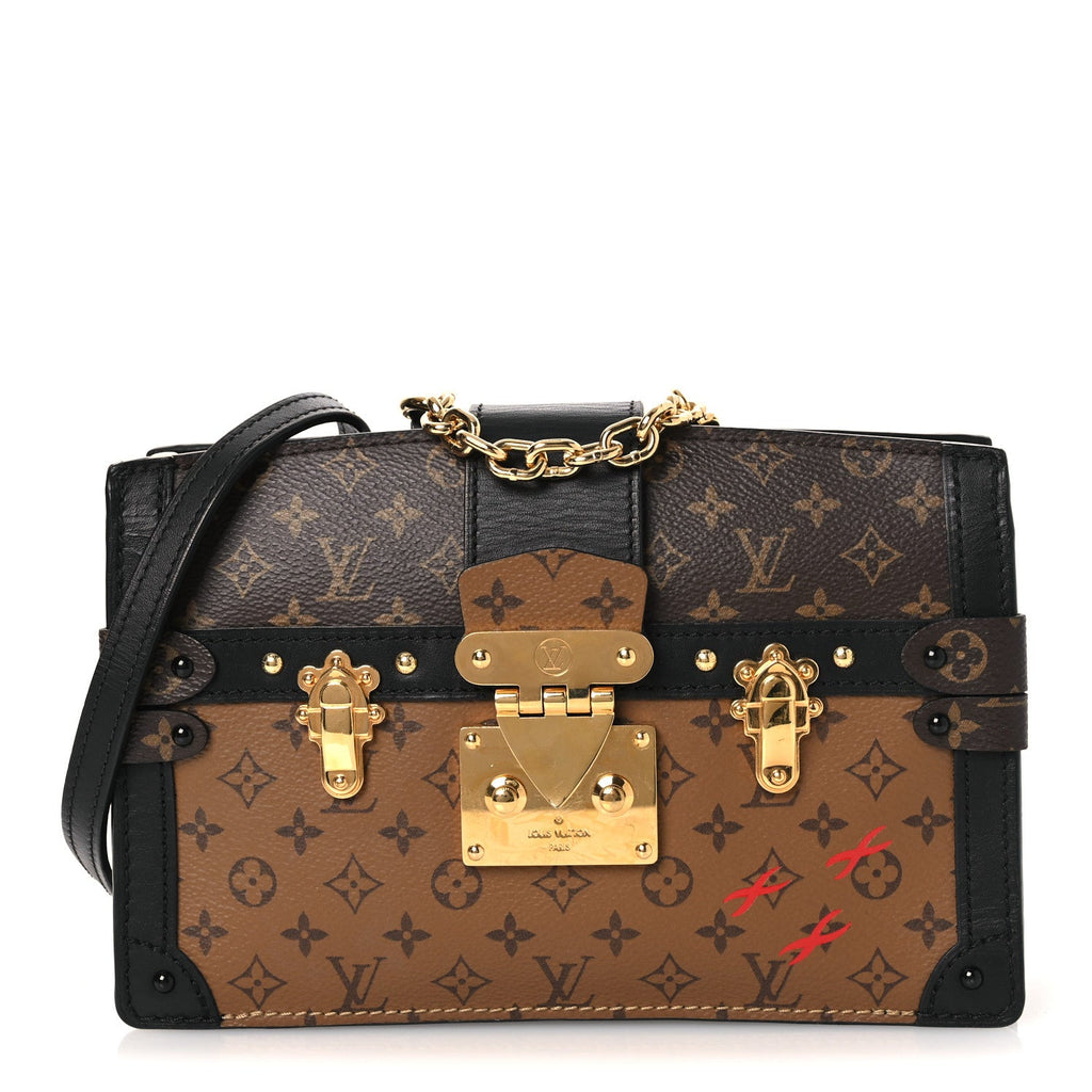 Louis Vuitton Reverse Monogram Trunk Clutch