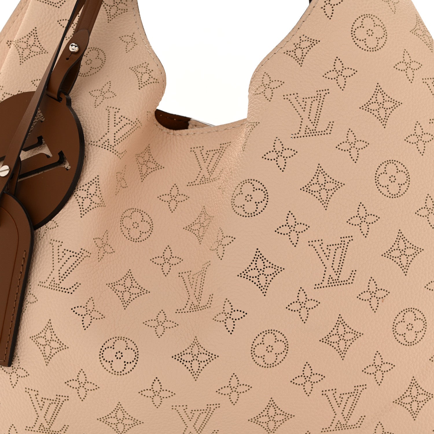 Louis Vuitton Mahina Carmel Hobo Creme